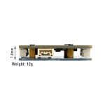 Wholesale MATEK MATEKSYS CANPDB W/ 4A BEC & JST-GH 6V to 55V Input Range(2S-12S) 38/26/7.8mm 12g 5x CAN-H/CAN-L for RC Drone